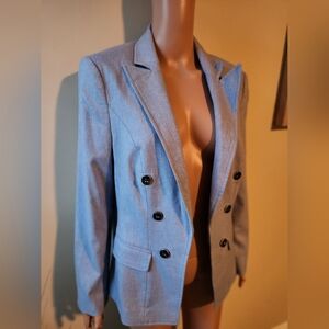 Light Blue Blazer New York & Company New